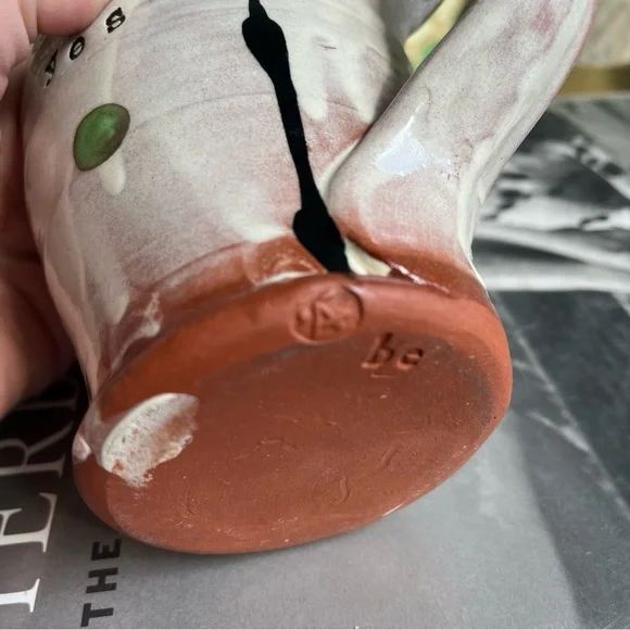 Studio Art Pottery hand thrown Glazed stoneware mug - Picture 8 of 10